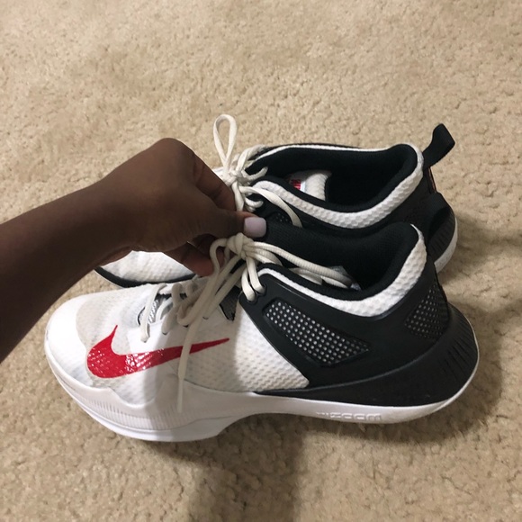all white nike volleyball shoes